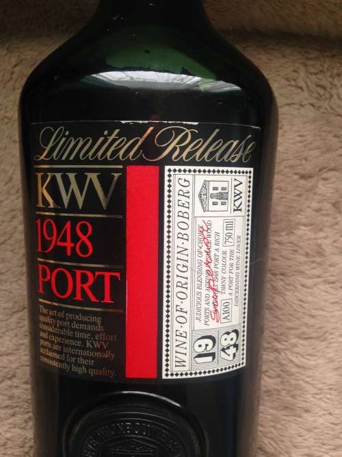 Limited Release KWV 1948 port