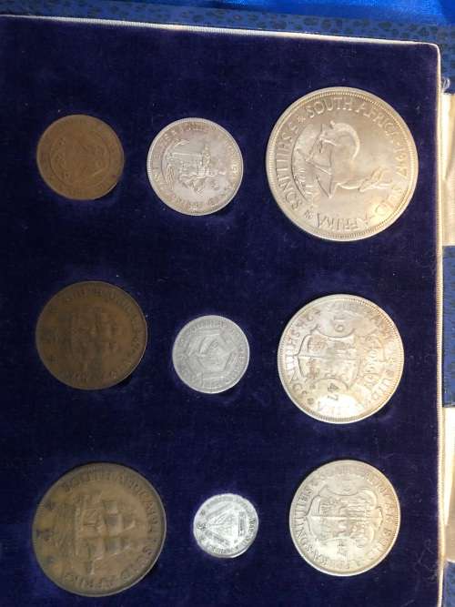 South Africa 1947 short proof set