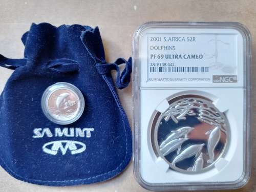 SOUTH AFRICAN MARINE SERIES SILVER COIN SET