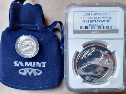 SOUTH AFRICAN MARINE SERIES SILVER COIN SET