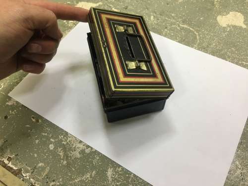 Vintage Chad Valley Money Box No.10015 - Made in England 1900 - 1950 No key