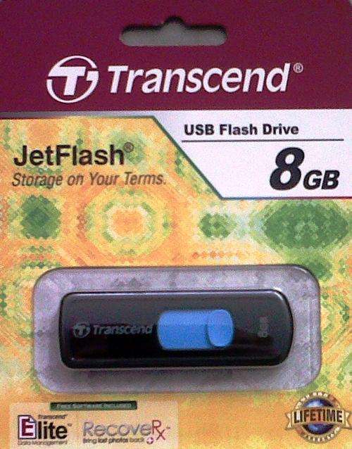 Transcend 8 gig Jet Flash USB Flash Drive