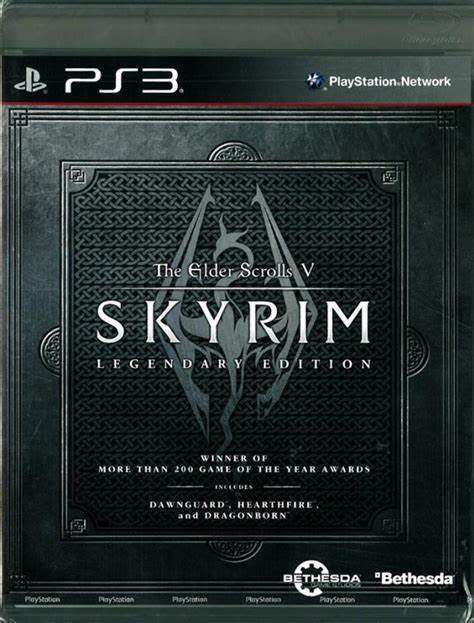 PS3 - The Elder Scrolls V SKYRIM - Legendary Edition