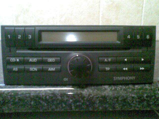 VW Velociti Symphony 17s035159c Factory Radio/CD Changer