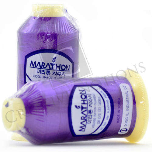 Marathon 100% Viscose Ryan Embroidery Machine Thread (1000m) #1079 (Purple Collection)