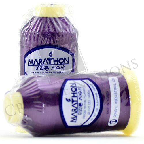 Marathon 100% Viscose Ryan Embroidery Machine Thread (1000m) #1089 (Purple Collection)