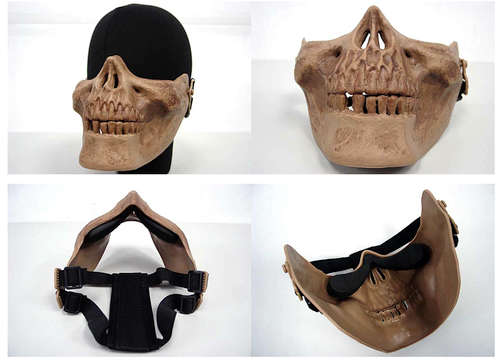 Skull Skeleton Half Face Protector Mask, FREE POSTAGE!