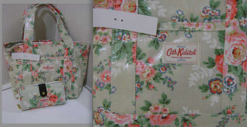 CATH KIDSTON FLORAL HANDBAG + PURSE FREE POSTAGE PAYPAL ONLY!