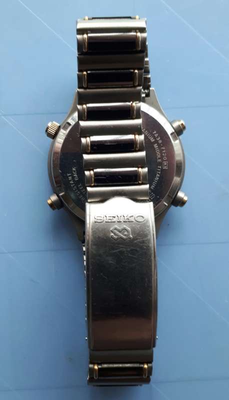 Seiko Titanium Sports 100 Chronograph