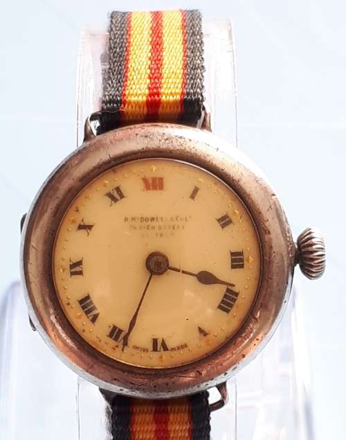 Antique silver ladies watch