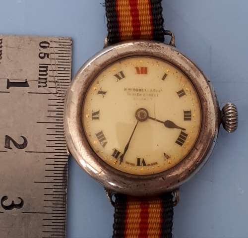 Antique silver ladies watch