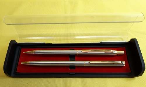 Pen and pencil set unwanted gift