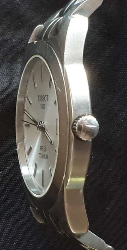 Tissot 1853 PR50 Titanium mens watch
