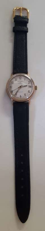 Vintage Rotary Avenger Gold Plated men's watch