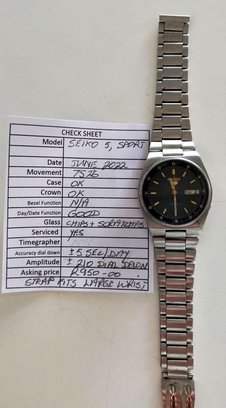 Seiko 5 automatic