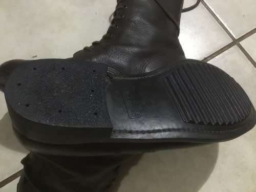 SADF MILITARY BOOTS / MADE BY WAYTREAD / SIZE 10-11