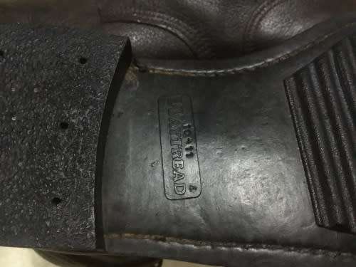 SADF MILITARY BOOTS / MADE BY WAYTREAD / SIZE 10-11