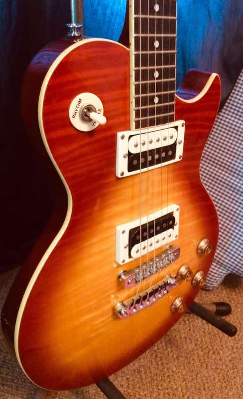 Aria PE Elite Single Cut Electric Guitar - KOREA / SET HEELESS NECK - BEAUTIFUL!!! AS NEW!!!