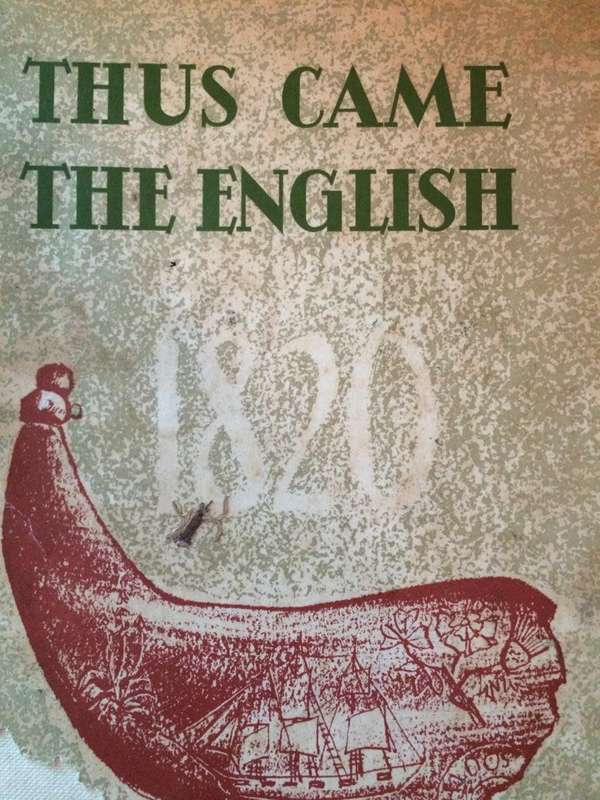 Thus Came the English in 1820 - 1961 Hardcover 1st Edition