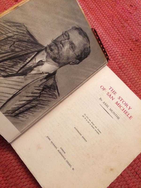 The Story of SAN MICHELLE - AXEL MUNTHE (1938 Leather bound edition)