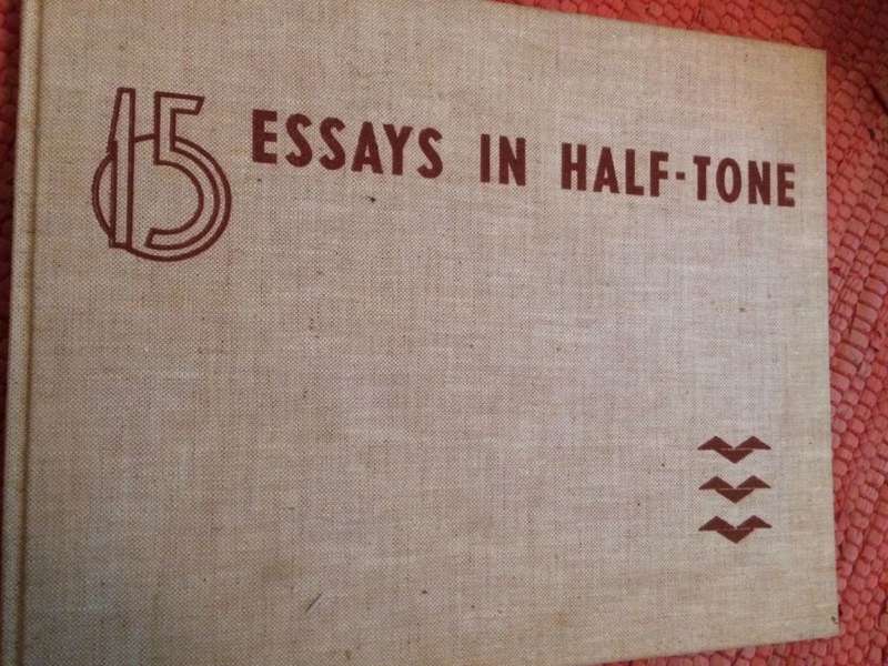 15 Essays in Half Tone - Cole Bowen / 1957, First edition
