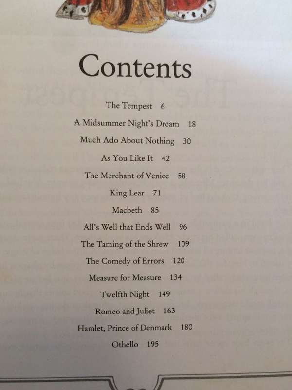 ILLUSTRATED TALES FROM SHAKESPEARE - HARDCOVER