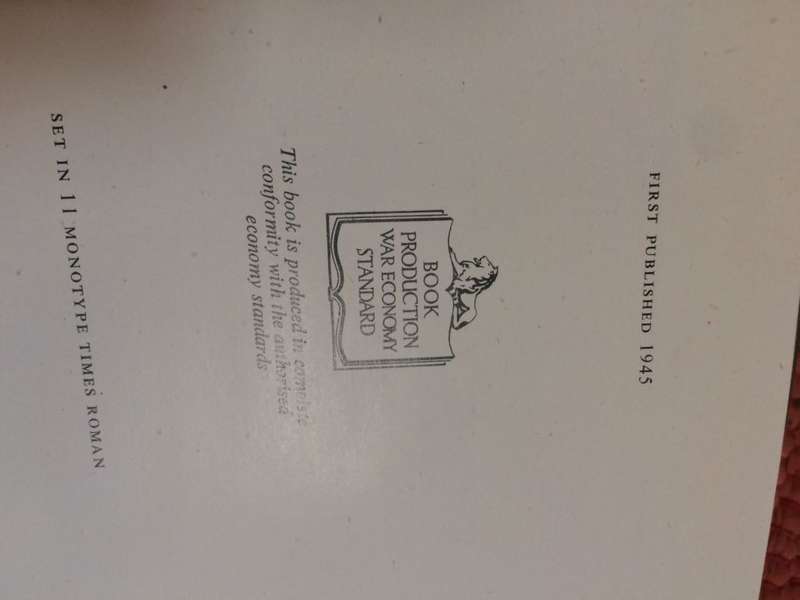 Britain in Verse and Sketch - Lindley Searle HARDCOVER 1945 1st Ed
