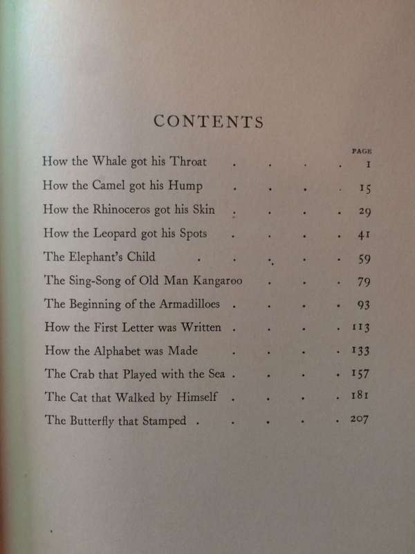 Just So Stories (Library Edition) - Rudyard Kipling 1952