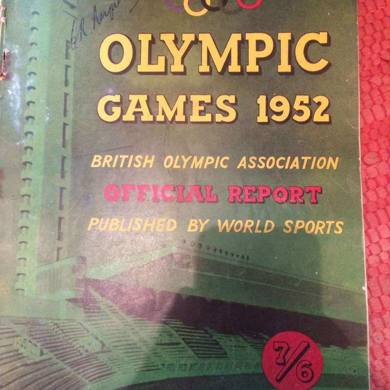 Olympic Games 1952 Special Edition Vintage Magazine