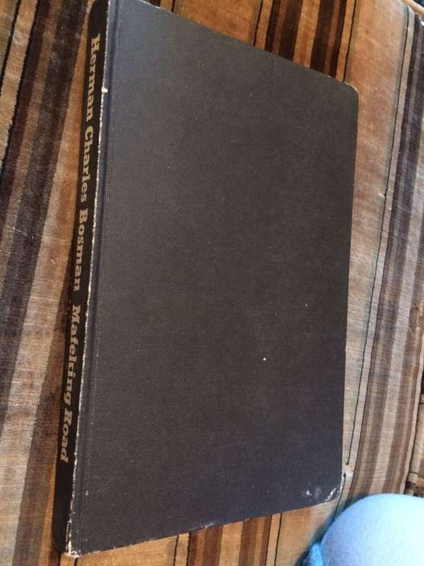 Mafikeng Road - Herman Charles Bosman (1973 Hardcover)
