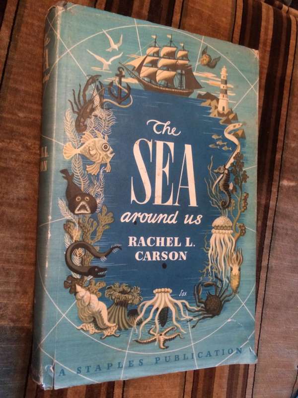 The Sea Around Us - Rachel L Carson (Hardcover 1953)