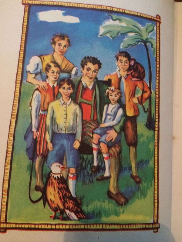 The Swiss Family Robinson - Johann Wyss (1947 HARDCOVER)