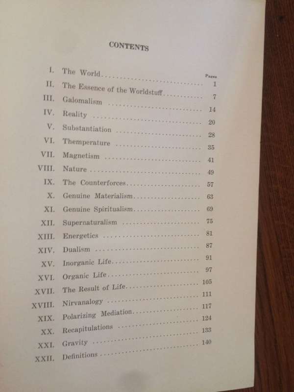 World Cognition: Absolute Being, Reality, Nature, Death - WM Danmar (1923 1st Edition RARE)
