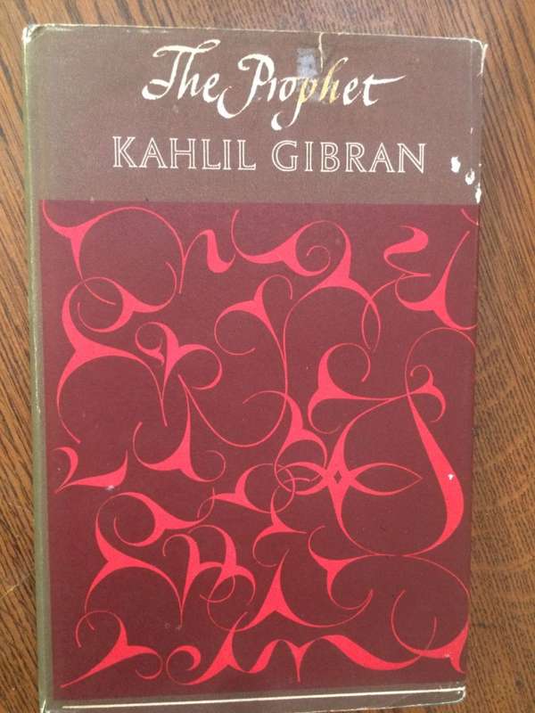 The Prophet - Kahlil Gibran (1967 HARDCOVER)