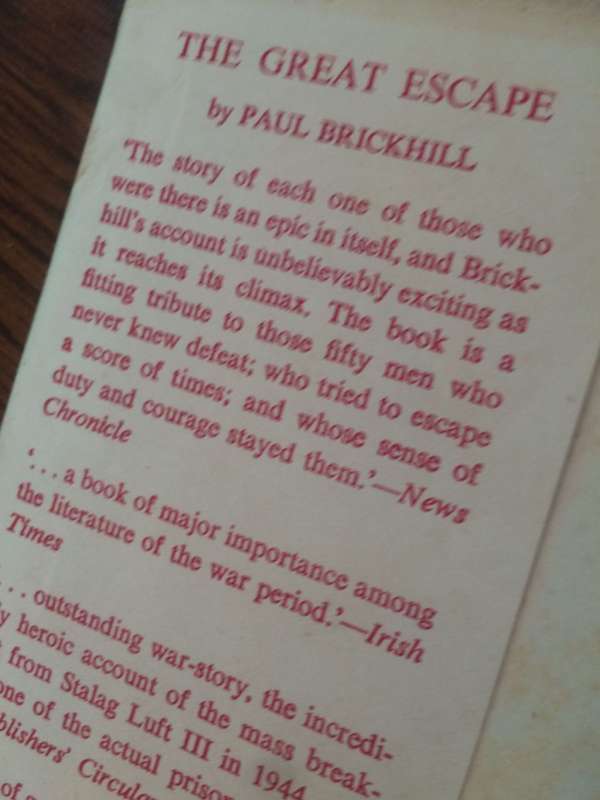 The Great Escape - Paul Brickhill (1955 HARDCOVER)