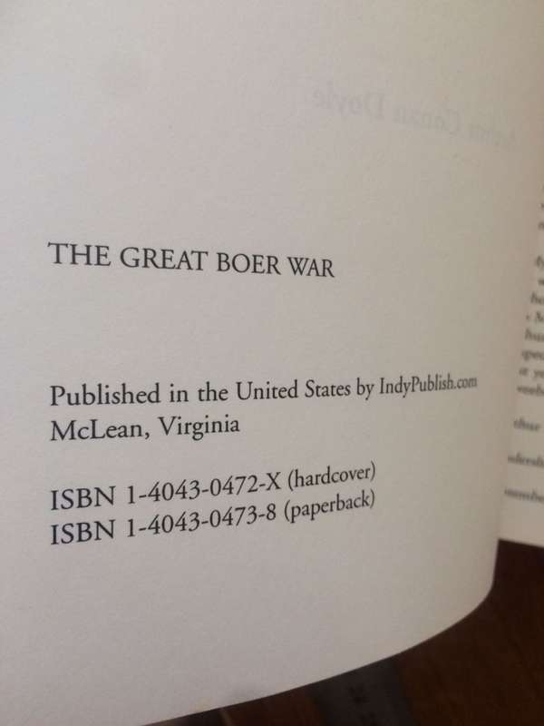 The Great Boer War - Arthur Conan Doyle