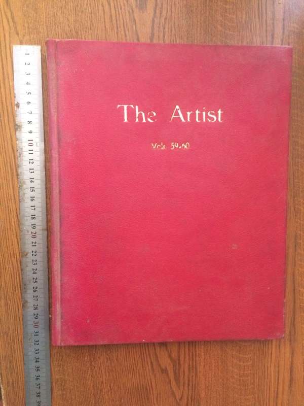 The Artist: Vols 59-60 (VINTAGE ART MAGAZINES BOUND IN HARDCOVER) Mar 1960 - Feb 1961