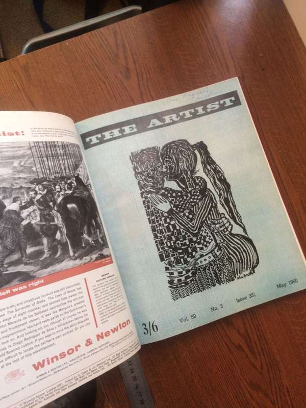 The Artist: Vols 59-60 (VINTAGE ART MAGAZINES BOUND IN HARDCOVER) Mar 1960 - Feb 1961