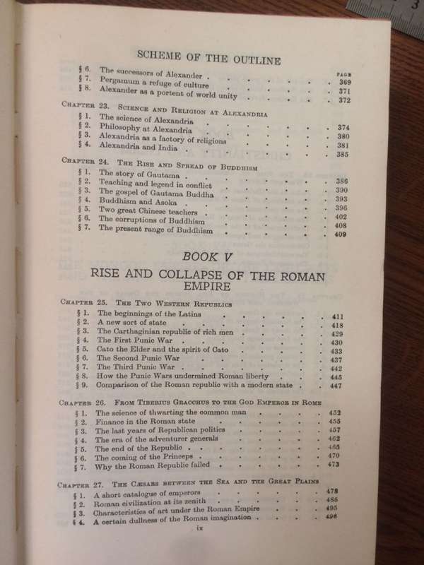 The Outline of History - HG Wells (1961 HARDCOVER)