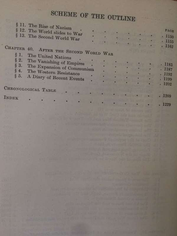 The Outline of History - HG Wells (1961 HARDCOVER)
