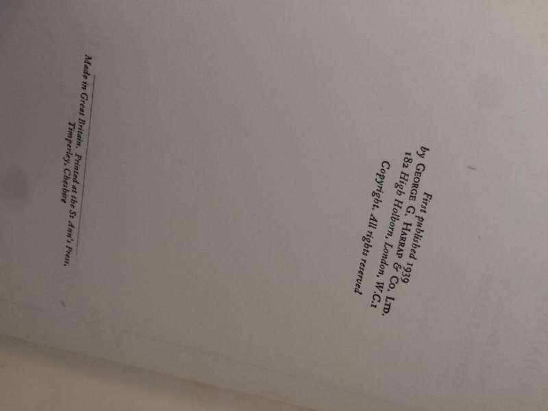 Unsolved Mysteries of the Arctic - Vilhjalmur Stefansson (1939 1st Edition HARDCOVER)