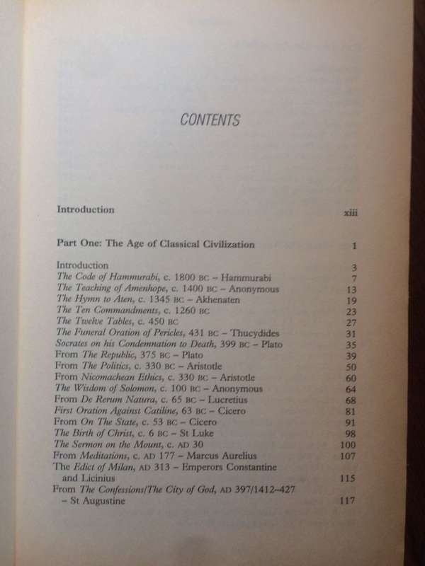 The New Rights of Man: Anthology of the Events, Documents and Speeches to Shape Western Civilization