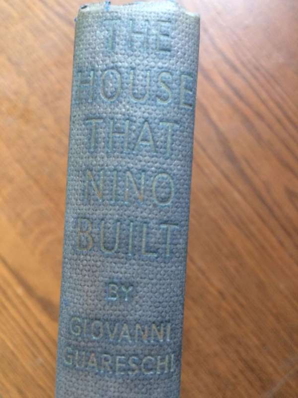 The House That Nino Built - Giovanni Guareschi (1953 1st Edition Hardcover)