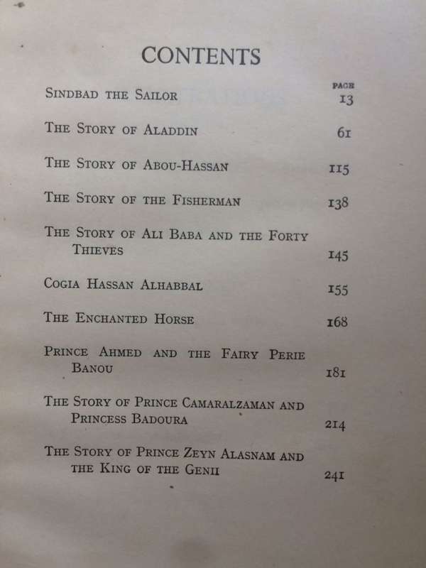 Arabian Nights: A Selection of Tales (1946 Hardcover RARE)