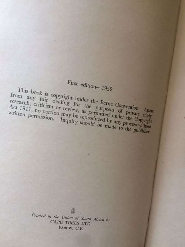 Lords of the Last Frontier - Lawrence G. Green (First Edition, 1952. Hardcover)