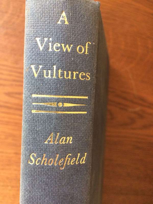 A View of Vultures - Alan Scholefield (1966 1st Edition Hardcover)
