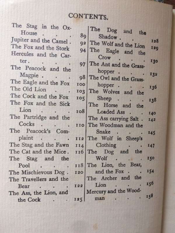 Aesops Fables: Retold for Children - Elizabeth Hardie (Vintage)