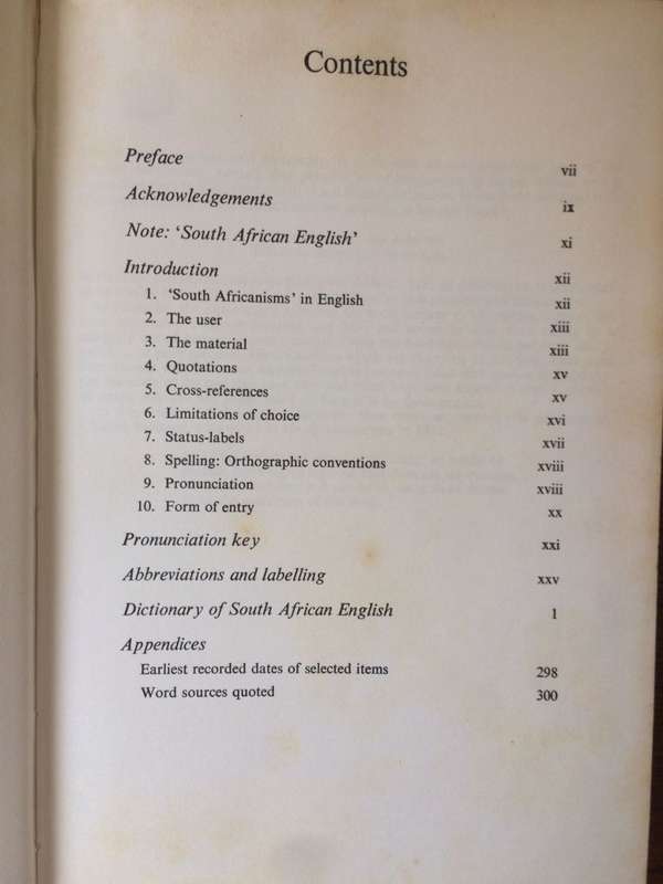 A Dictionary of South African English - Jean Branford