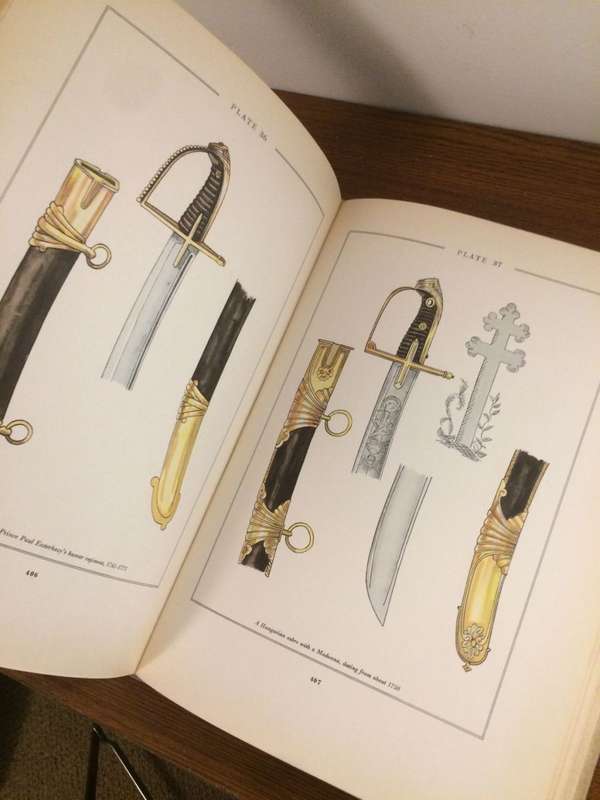 Cut and Thrust Weapons - Eduard Wagner (1969 Hardcover RARE BEAUTIFUL)