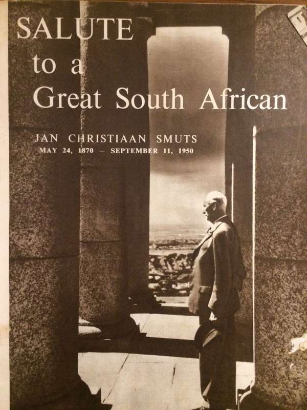 Salute to a Great South African - JAN SMUTS (October 1950)